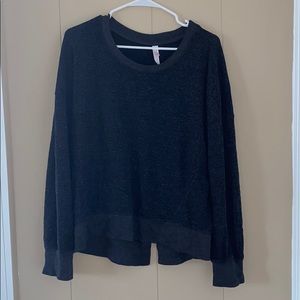 xhiliration gray pull over